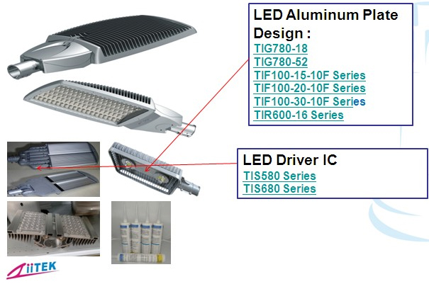 TIR系列導熱石墨片|TIG散熱膏應用于LED路燈